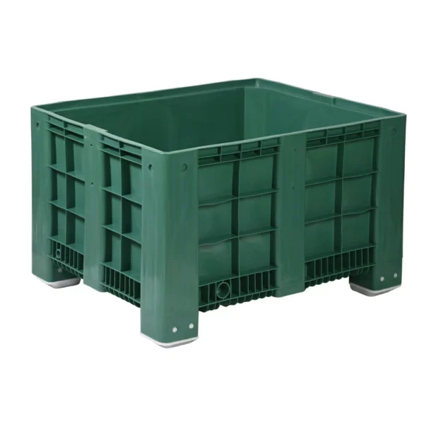 Caixa-pallet fechada / 4 sapatas — ref. 366